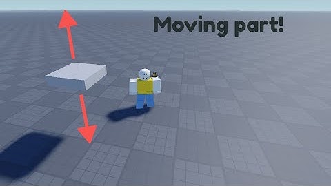 How to make a moving part in Roblox Studio!
