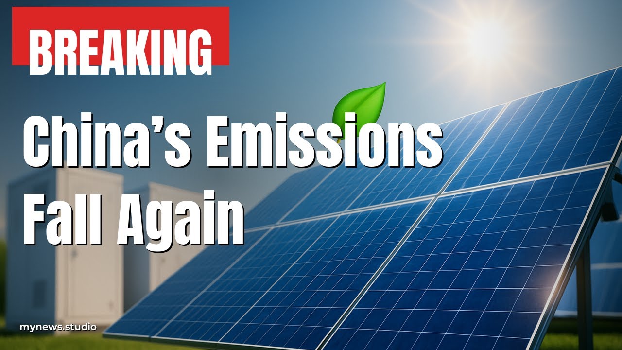 China Emissions Drop: Global Climate Hopes Rise - YouTube