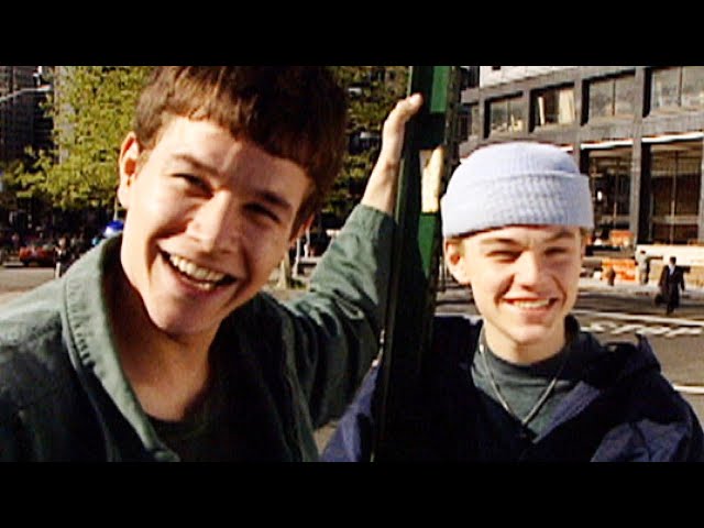 Basketball Diaries Turns 25: On Set With Young Heartthrobs Leonardo DiCaprio u0026 Mark Wahlberg class=