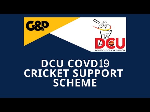 DCU COV19 CRICKET SUPPORT SCHEME