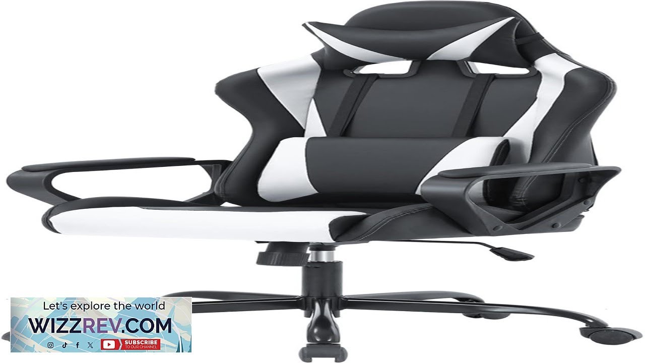 PayLessHere Ergonomic Racing Desk Chair Gaming Chair Computer Chair with Armrests 360