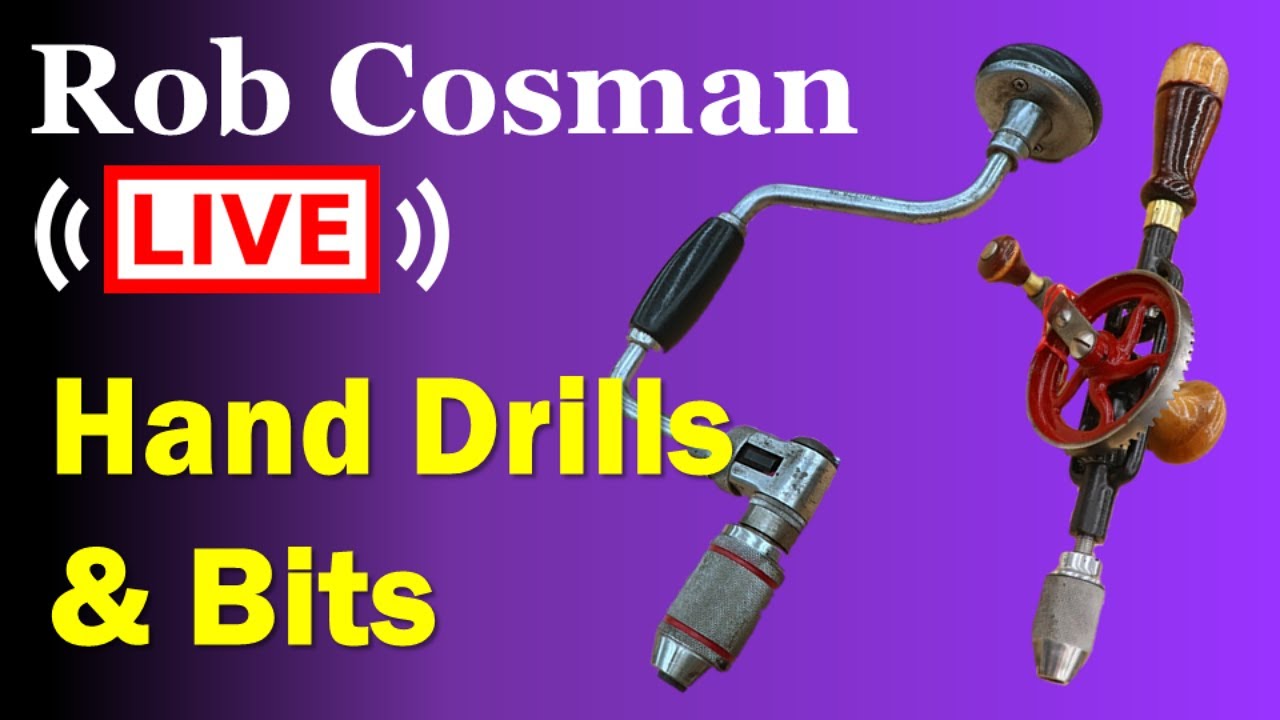 Hand Drills & Bits - Live Q & A (4 DEC 2021) WARNING: GRAPHIC CONTENT