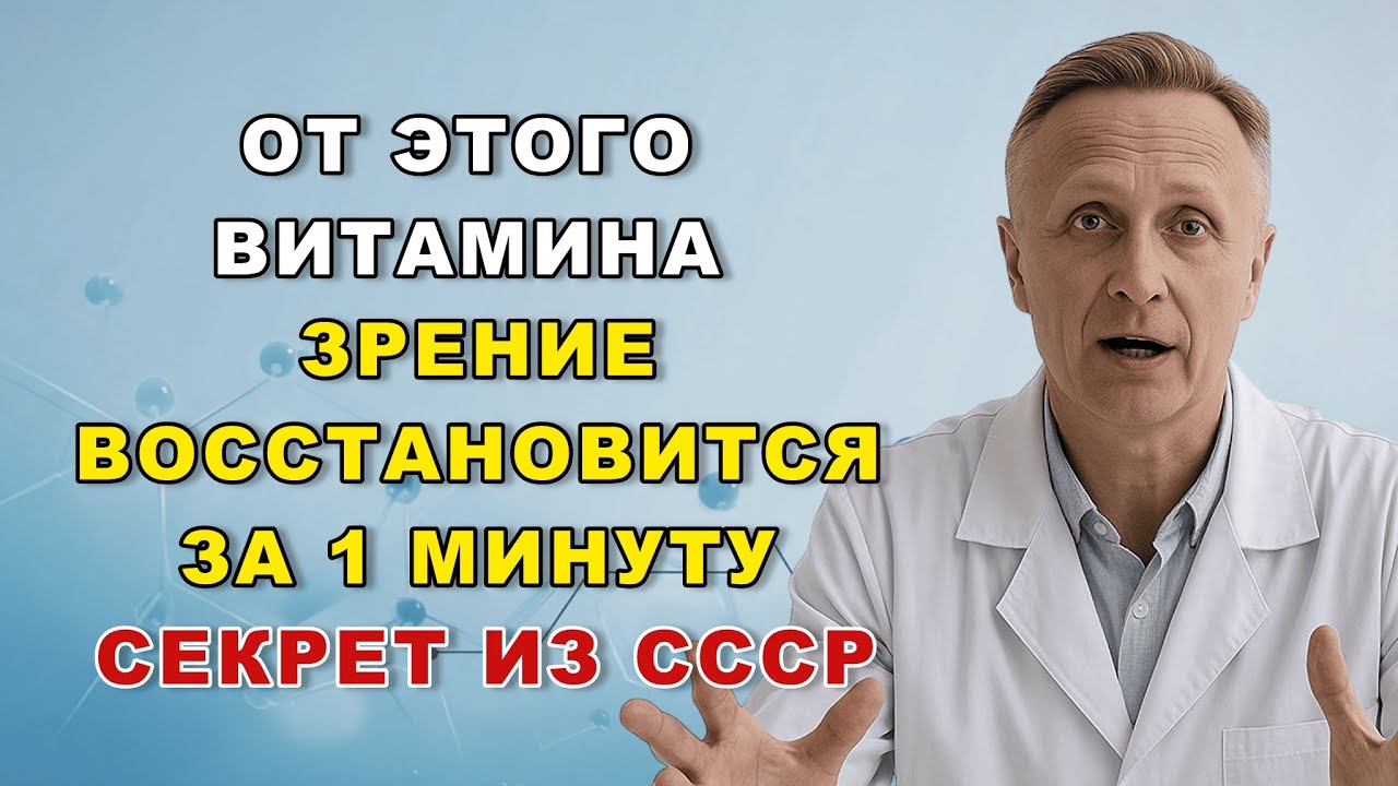 Ешьте это перед сном — и глаза снова будут видеть как в двадцать!
