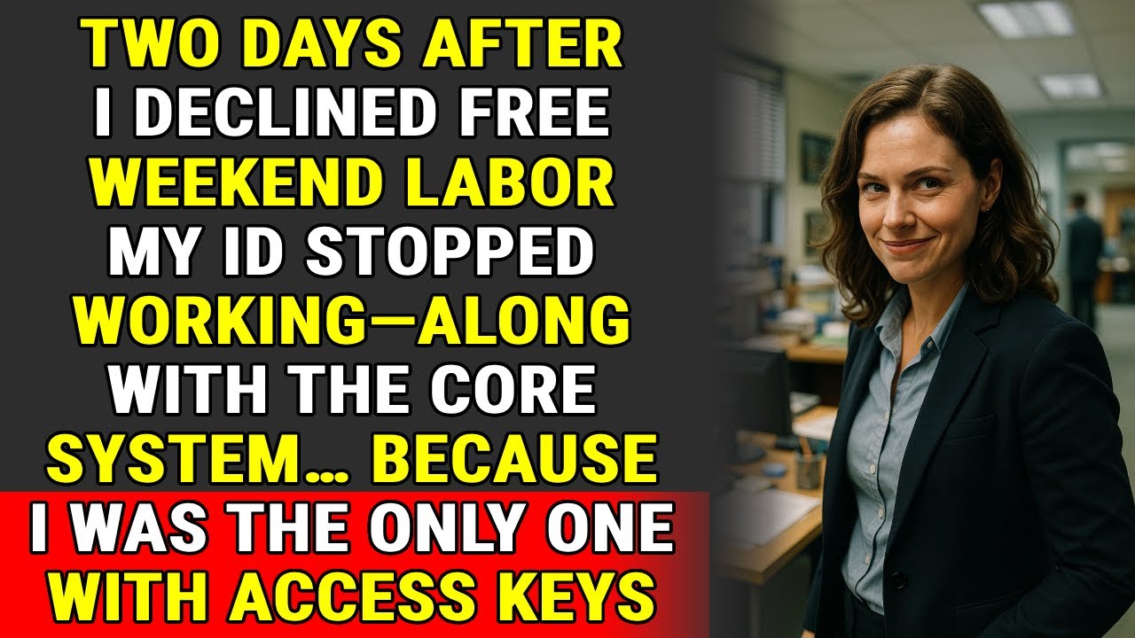 She Fired Me for Refusing Overtime—So I Froze the Company with One ...