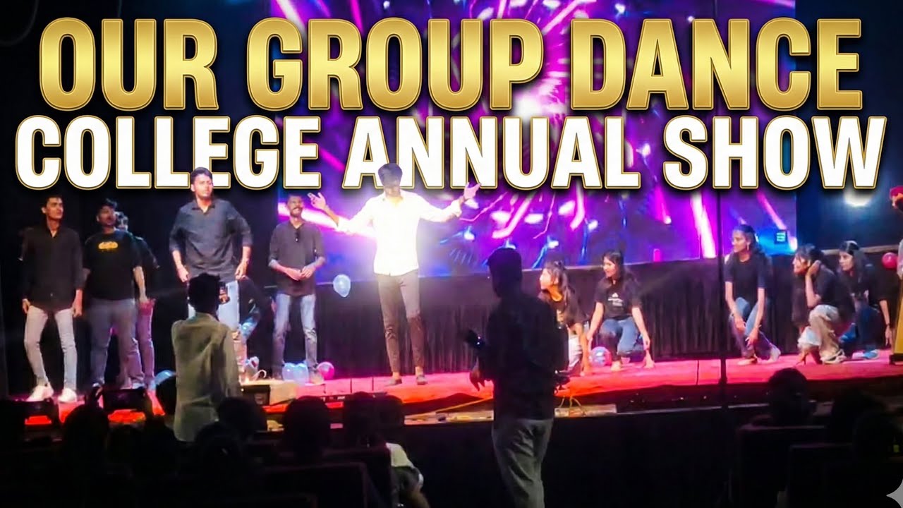 College Group Dance Performance 🔥 | Best Group Dance | Stage Show - YouTube