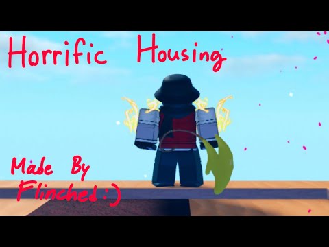 playing horrific housing on roblox!