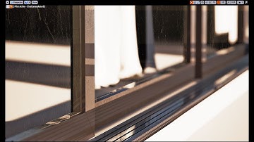 Unreal Engine 4 Arch-viz Tutorial Course  part 4-1 Material Glass and Steel