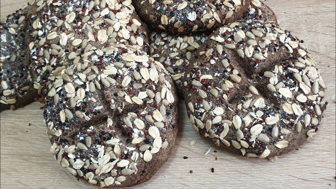 خبز صحي 💯 بالخميرة البلدية لوكارب بدون سكر بدون غلوتين