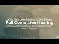 Full Committee Hearing with IRS CEO Frank Bisignano