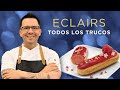 Como hacer ECLAIRS con todos los trucos, como todo un profesional pero en casa!