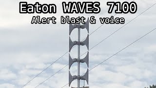 Alertus HPSA-1200 | Alert Blast, Voice | Ellicott City, MD | Ellicott City siren test | 8/14/25