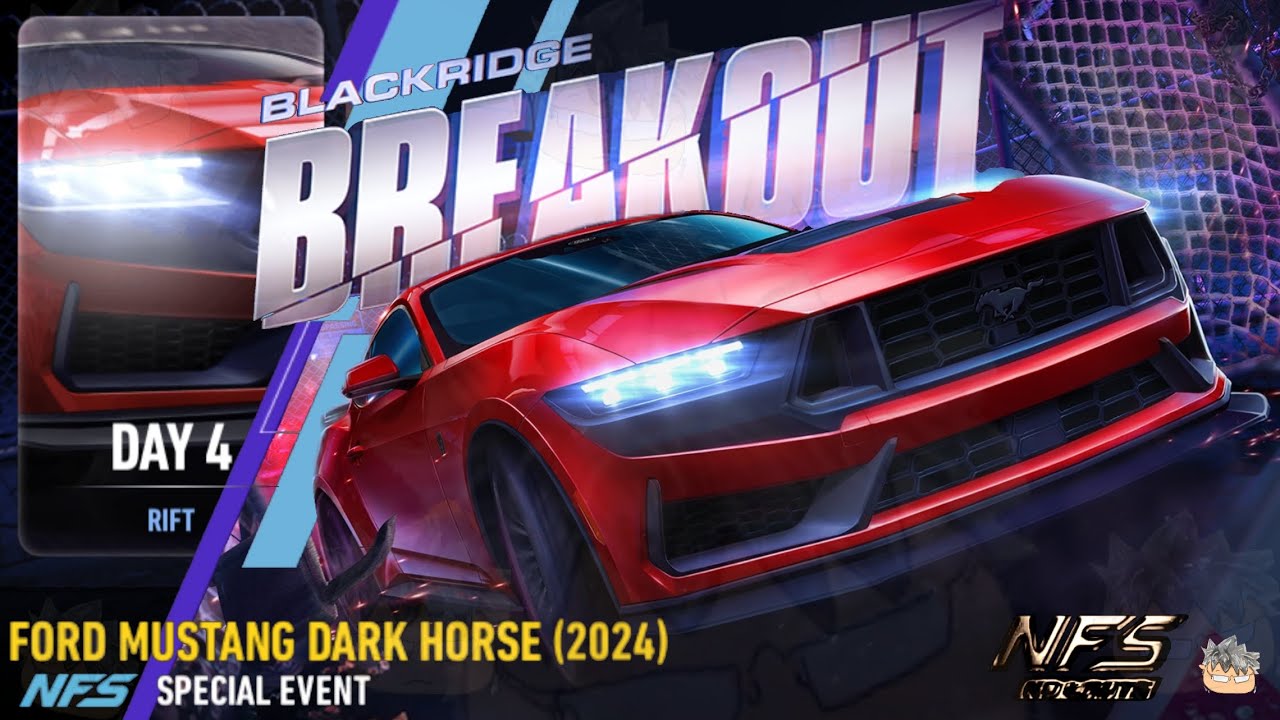 Breakout: Day 4 RIFT | 2024 Ford Mustang Dark Horse | NFS No Limits ...