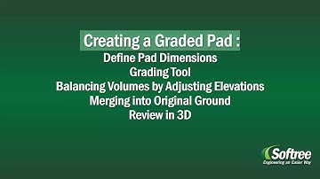 Creating a Pad Design with Terrain Tools