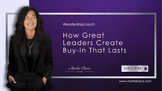 The Power Of Leadership Buy-In Starts With You Marla Bace