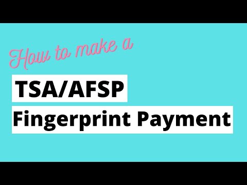 TSA/AFSP fingerprint payment and setting up an appointment?! | Flight School 101