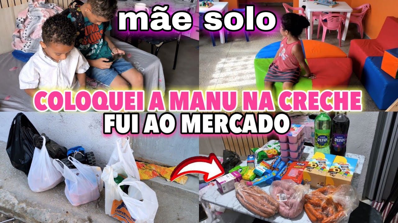 CONHECENDO A CRECHE QUE A MANU VAI ESTUDAR ll CAFÉ DA MANHÃ COM A ...