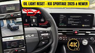 Kia Sportage Oil light reset 2026 and newer