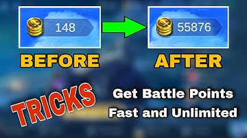 HOW TO GET BATTLE POINTS IN MOBILE LEGENDS FAST AND UNLIMITED
