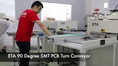 I.C.T 90 Degree SMT PCB Turn Conveyor