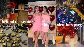 we threw a party for singles 💕 bts: &#39;&#39;unhinged&quot; lock and key valentines party in Vancouver | VLOG