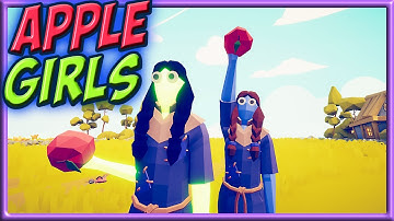 Apple Girl Duo vs Every Faction - TABS Bug DLC MODS GAMEPLAY