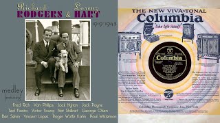 1930, Rodgers and Hart medley, Thou Swell, I&#39;ve Got Five Dollars, My Man Is On The Make, HD 78rpm