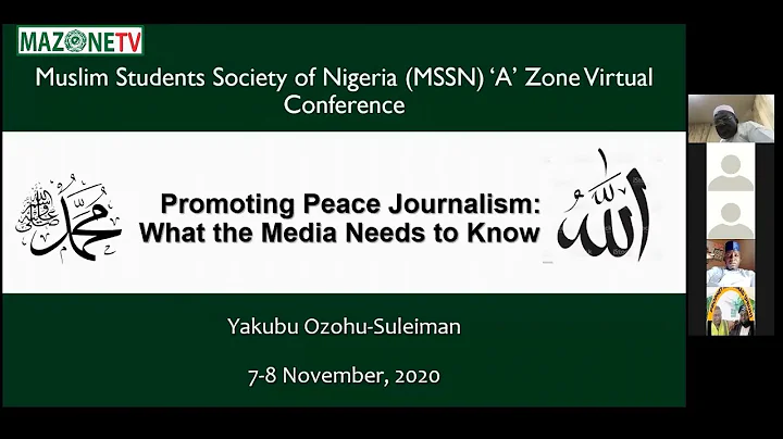 Dr Yakubu Suleiman Ozohu | MAZONE NEWS CONFERENCE ...