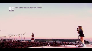 Foxes live at MTV Crashes Plymouth 2015