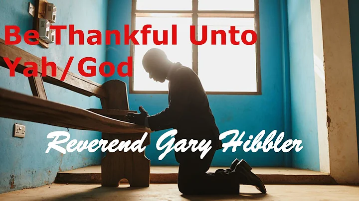 Be thankful Unto God For He Has Done Great Things ...