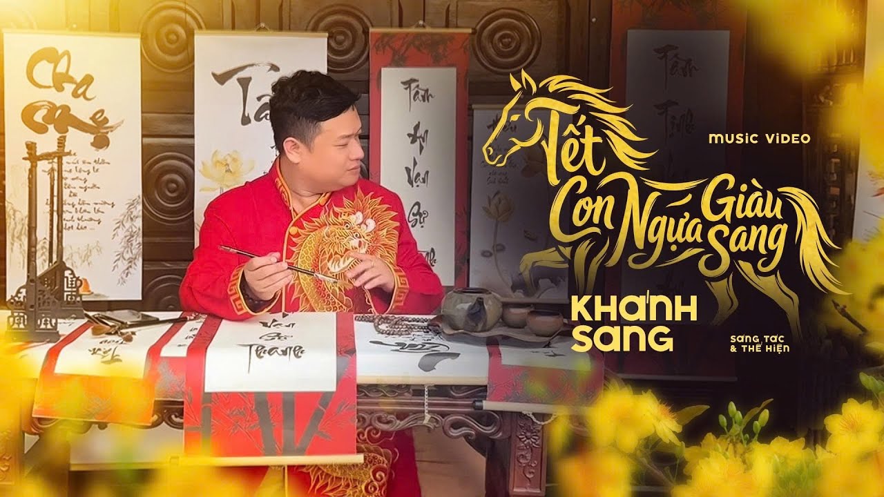 Tết Con Ngựa Giàu Sang | Khánh Sang | tết con ngựa giàu ngang, chúc cô cậu giàu sang ....