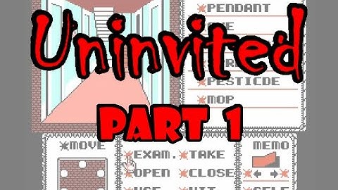 Uninvited (NES) - Part 1