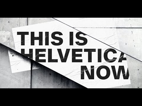 This is Helvetica Now