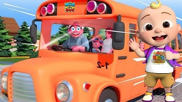 [ 1 MINUTE LOOP ] 🚍 Wheels on the Bus Sound Variations Remix 🎶 || Several Version | Kids School