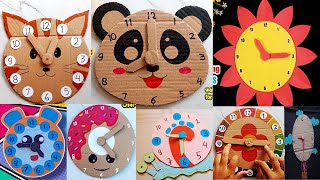 Wall clock craft DIY - Ide Membuat Jam dinding dari Kardus Bekas - Wall Clock Making Craft Ideas Wall clock craft DIY - Ide Membuat Jam dinding dari Kardus Bekas - Wall Clock Making Craft Ideas