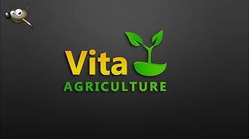 Company logo Design In Gimp Tutorial 2.10