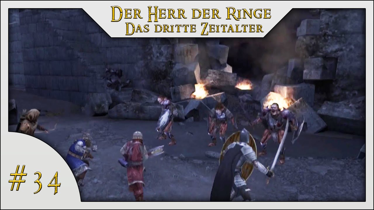 Herr der Ringe Das dritte Zeitalter #34 - Verteidigt den Hof ~ [Let's