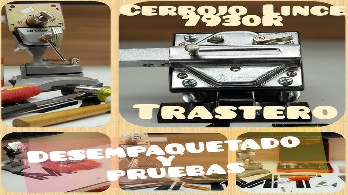 Cerrojo LINCE especial trastero 7930RSATRAS