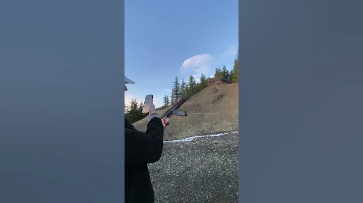 VSKA trooper AK47 range dump