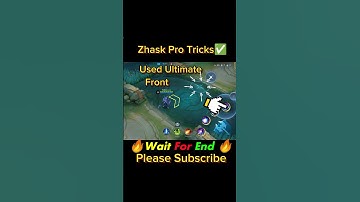 Zhask Pro✅Tricks Tutorial Mobile Legend #zhask #zhaskbestbuild #prozhask #zhasktutorial #mlbbzhask