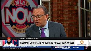 BREAKING: Jo Adell has been traded to the Cleveland Guardians, Joel Sherman breaks it down