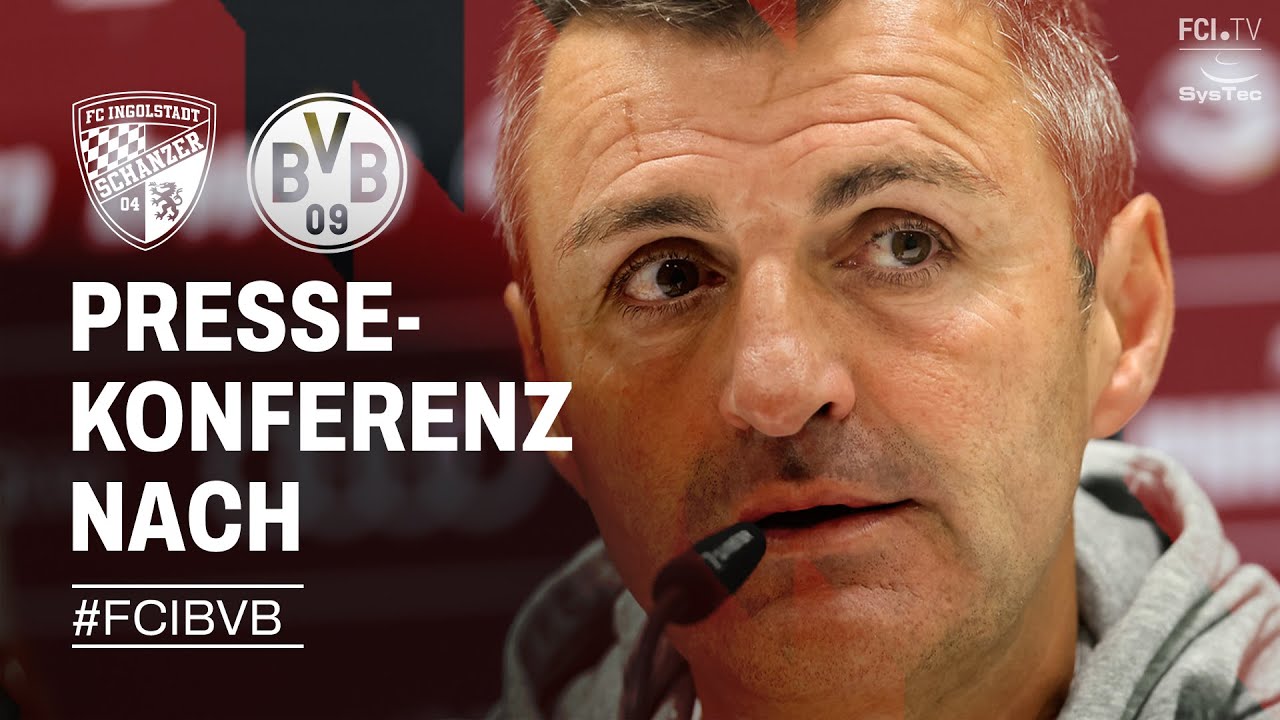 Schanzer Pressekonferenz nach FC Ingolstadt 04 vs