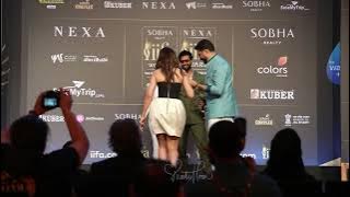 Why Vicky Kaushal Hugged Rakul Preet But Not Nora Fatehi?! Interesting! | IIFA 2023 Press Conference