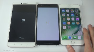 Xiaomi Mi Max vs. Nexus 6P vs. iPhone 7 Plus Speed & Comparison!