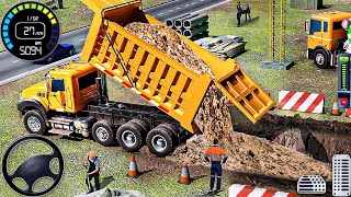 City Road Builder Construction 3D – Highway Excavator Simulator Gameplay | Android Construction Game screenshot 5
