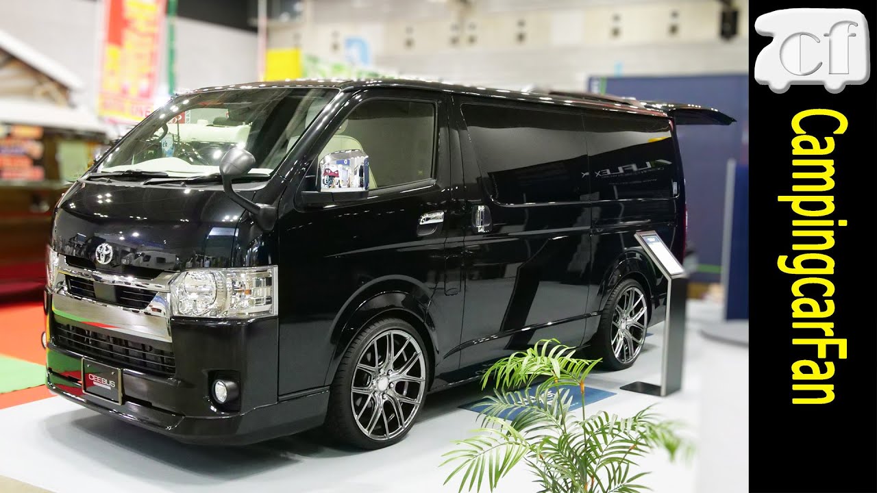 【CEEBUS Masters Line：アルフレックス】上質なインテリアのハイエースバンコンキャンピングカー