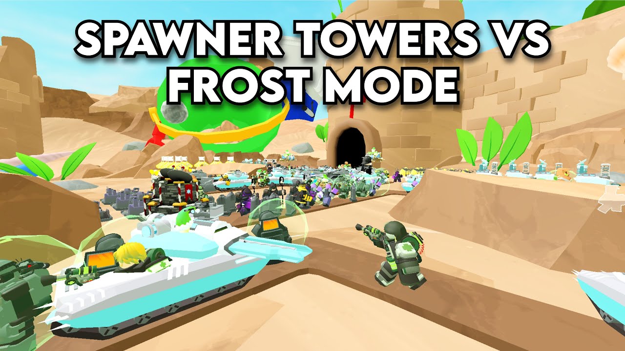 Can Spawner Towers Beat Frost Mode? | Tower Defense Simulator