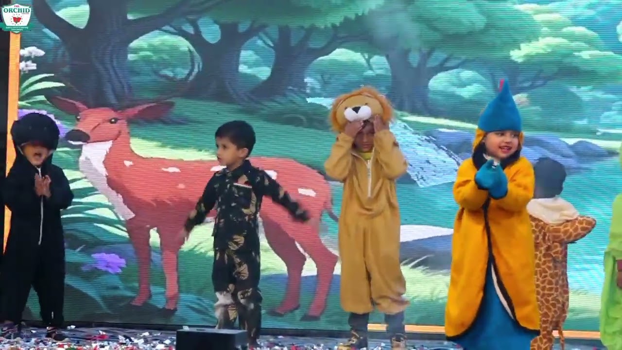 🌿🐯 Jungle Theme Performance 🐯🌿| annual function 2025-26