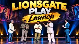 Gippy Grewal and Angad Bedi Launch Lionsgate Play with Rohit Jain