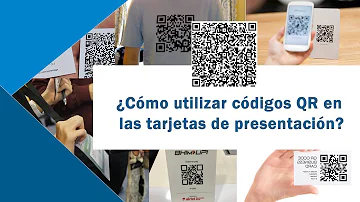 ¿Cómo funcionan las tarjetas con código QR?