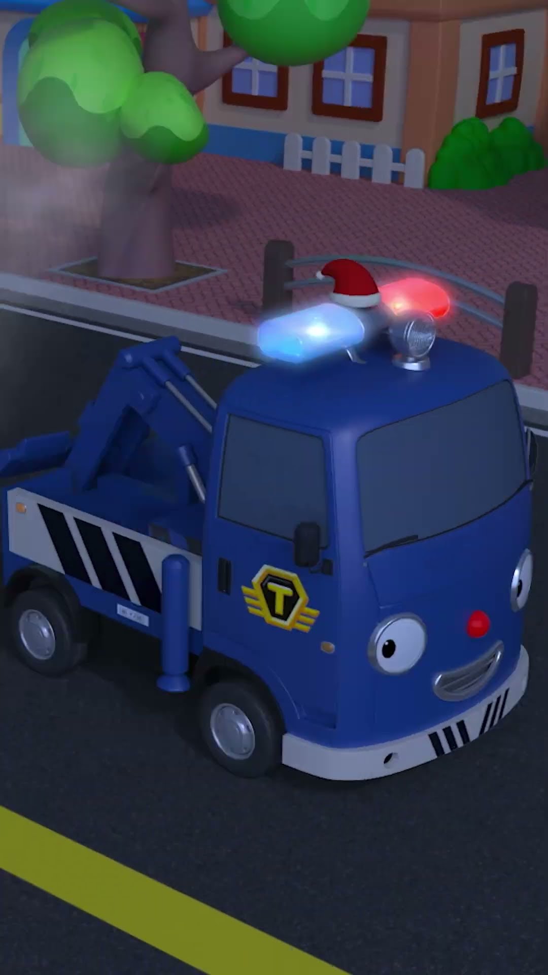 ?Rescue cars broke down on Christmas! #TayotheLittleBus #Shorts